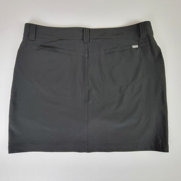 Eddie Bauer Black Adventurer 2.0 Active Hiking/Pickleball Skirt/Skort Sz 14 - Picture 4 of 15